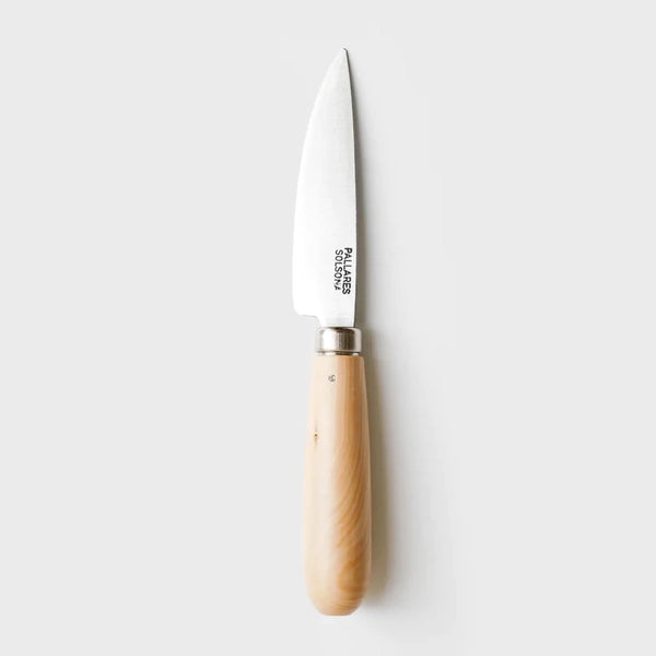 PALLARES - KITCHEN KNIFE CARBON STEEL 22CM/9 BLADE OLIVE WOOD – Portland  Trading Co.